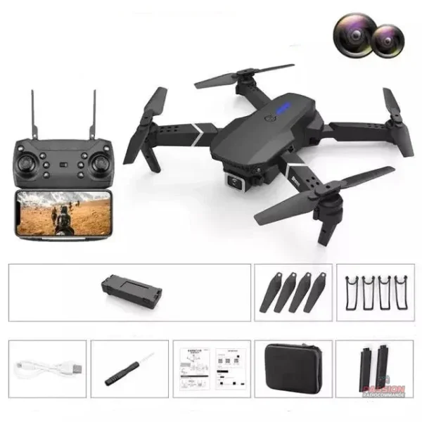 Équipement de drone 4K pour vidéastes et photographes