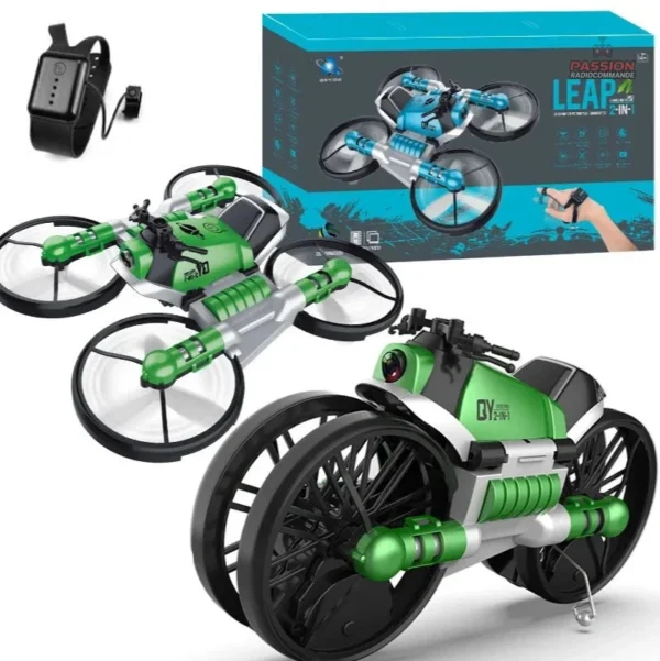 Drone roulant tout-terrain avec capacités de mouvement polyvalentes