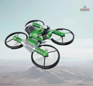 Drone compact conçu pour une utilisation à la fois aérienne et terrestre