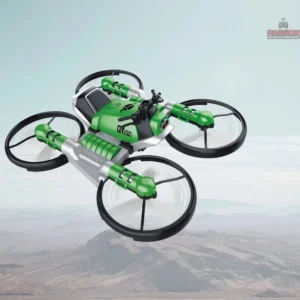Drone compact conçu pour une utilisation à la fois aérienne et terrestre