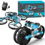 Drone hybride alliant fonctionnalité de vol et déplacement au sol