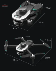 Drone compact avec caméra 4K pour des vidéos de qualité professionnelle