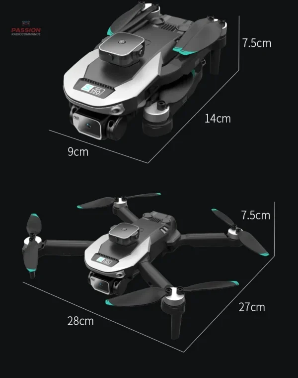 Drone compact avec caméra 4K pour des vidéos de qualité professionnelle