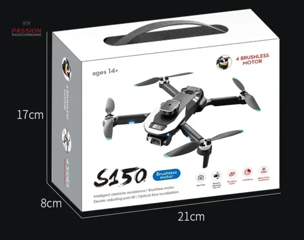 Drone vidéo léger, idéal pour capturer des paysages en haute définition
