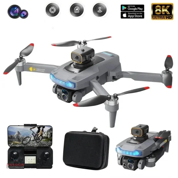 Drone de voyage compact et léger pour des aventures aériennes