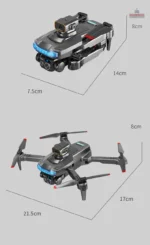 Drone avec design optimisé pour un transport facile en voyage