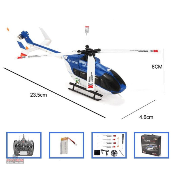 Hélicoptère RC pour des heures de divertissement