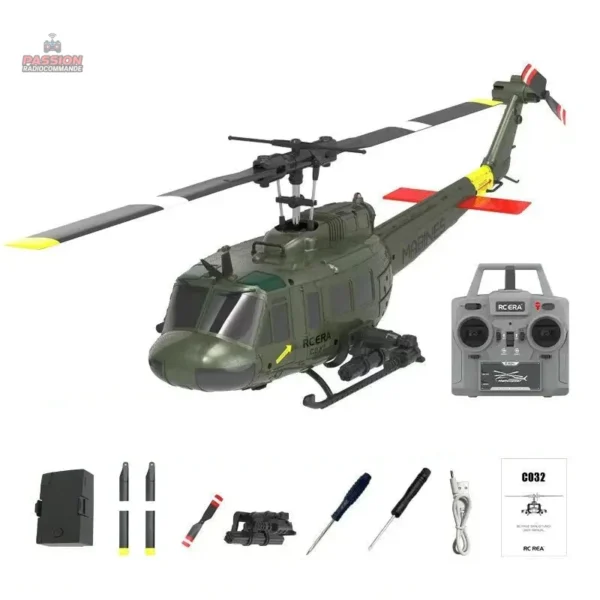 Hélicoptère radiocommandé coloré pour le divertissement enfantin