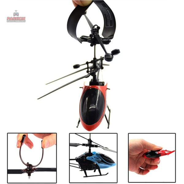 Hélicoptère télécommandé léger et maniable pour débutants