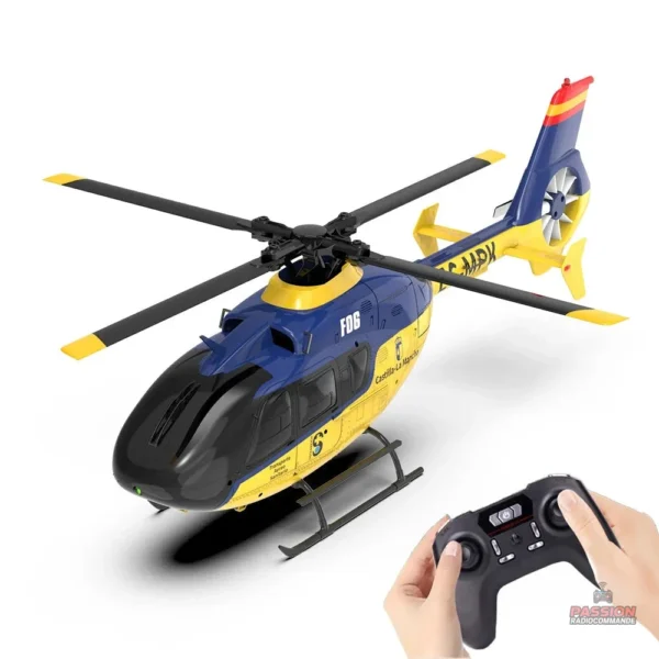 Hélicoptère rc réaliste pour une expérience de vol immersive