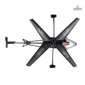 Hélicoptère avec caméra pour prises de vue aériennes