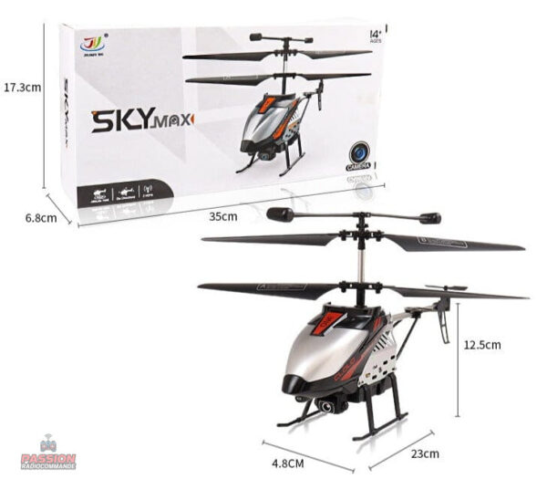 Hélicoptère RC avec système de capture vidéo