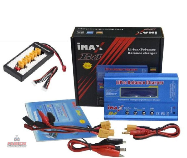 Chargeur polyvalent iMAX B6 pour batterie 12V LiPo