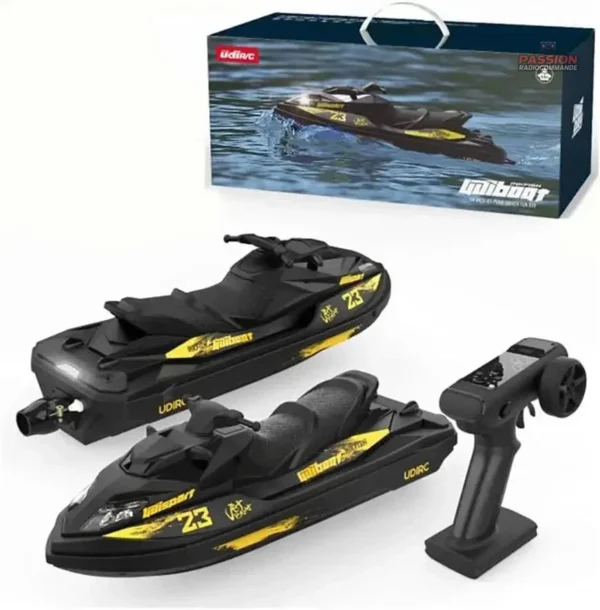 Bateau RC jet ski, maniabilité exceptionnelle sur l'eau
