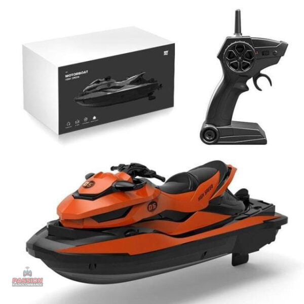Véhicule aquatique télécommandé, idéal pour les enfants et adultes