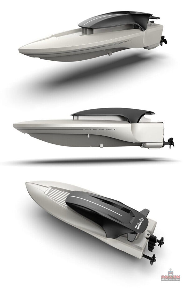 Bateau télécommandé à distance pour jeux en extérieur