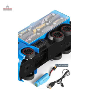 Jouet camion télécommandé avec design coloré