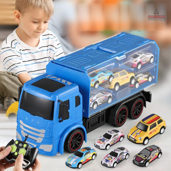 Camion télécommandé, parfait pour les petits aventuriers