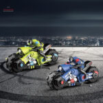 Mini moto radiocommandée, idéale pour les jeux en intérieur