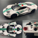 Modèle de voiture de police à commande à distance