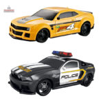 Voiture police télécommandée pour des poursuites palpitantes