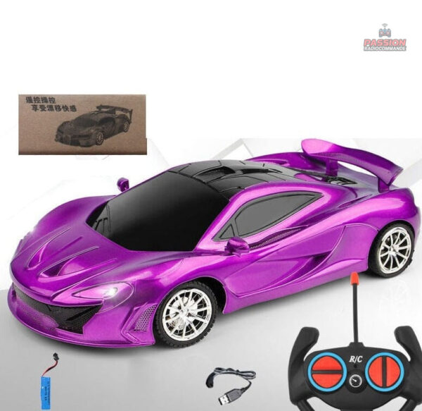 Voiture télécommandée rose pour filles