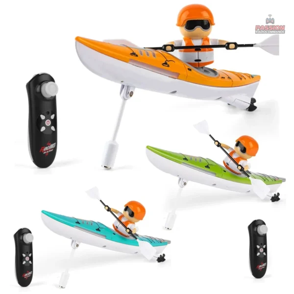 Modèle de kayak télécommandé pour les amateurs de loisirs aquatiques