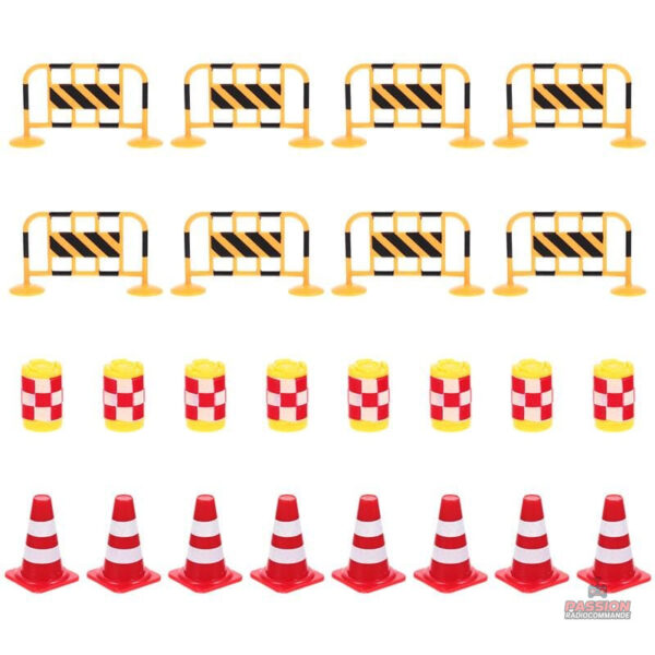Panneaux de trafic pour drift - 24 pièces