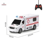 Ambulance Rc : jouet interactif pour jeunes pilotes