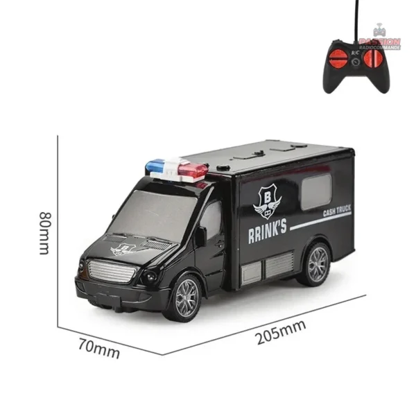 Camion de secours télécommandé, idéal pour le jeu