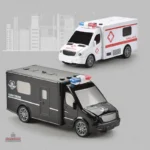 Rc ambulance avec fonctionnalités de conduite simples