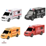 Véhicule d'urgence télécommandé, parfait pour les petits héros