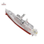 Bateau de guerre télécommandé pour aventures nautiques