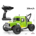 Modèle de camion télécommandé idéal pour la course en extérieur
