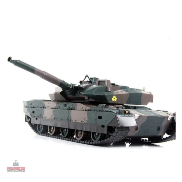 Tank télécommandé pour des aventures en extérieur
