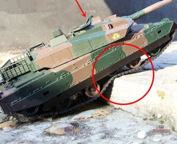Expérience de jeu immersive avec tank télécommandé