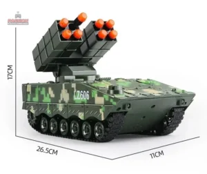 Tank télécommandé pour les amateurs de jeux de guerre