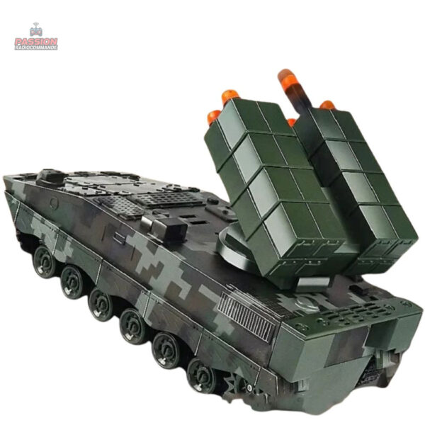 Tank de combat télécommandé, idéal pour les enfants et adolescents