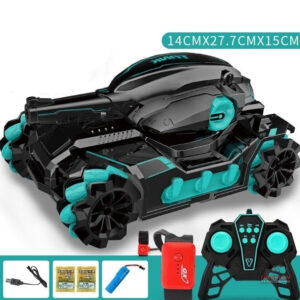Tank télécommandé pour enfants avec fonction de tir