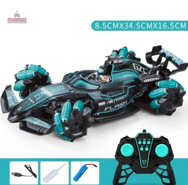 Jeu éducatif : tank télécommandé qui tire des billes