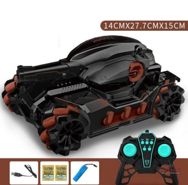 Tank éducatif télécommandé pour petits pilotes