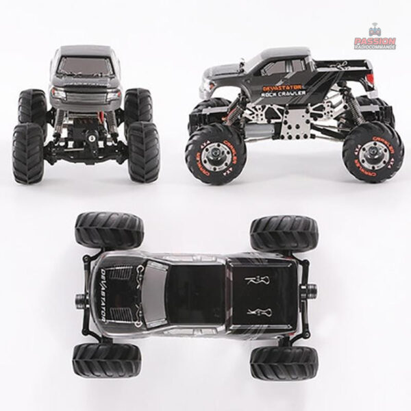 Voiture télécommandée 4WD pour des explorations en milieu sauvage