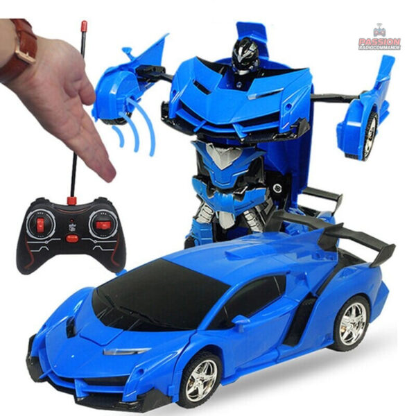 Véhicule radiocommandé Transformers pour les enfants