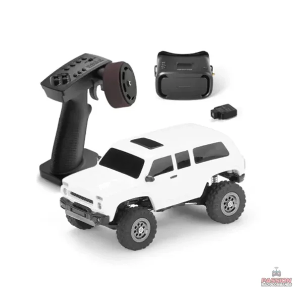 Caméra embarquée sur voiture télécommandée 4x4