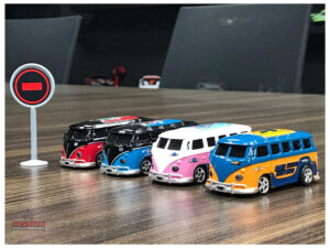 Voiture RC rose pour enfants