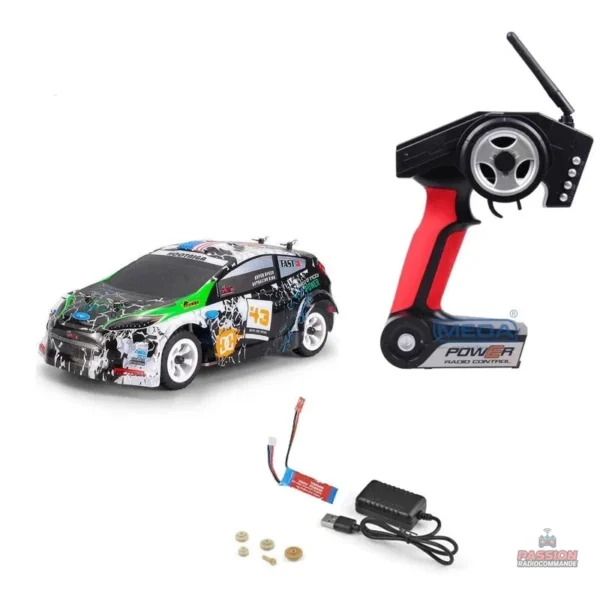 Modèle de voiture télécommandée pour des courses palpitantes