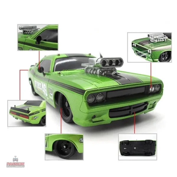 Expérience de drift avec cette voiture télécommandée agile