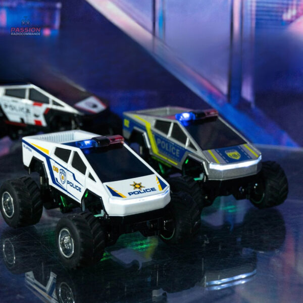 Véhicule de police radiocommandé pour jeux