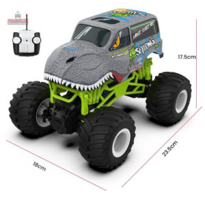 Modèle de voiture RC tout terrain avec propulsion électrique