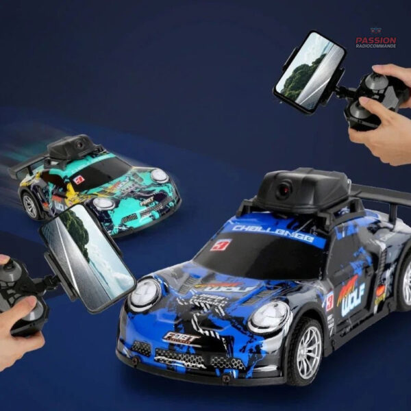 Expérience de conduite réaliste avec cette voiture télécommandée